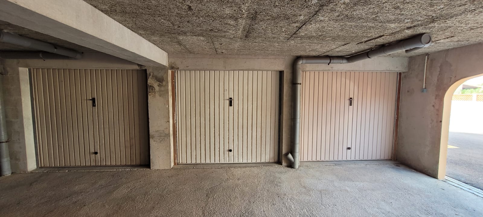 Garage außen