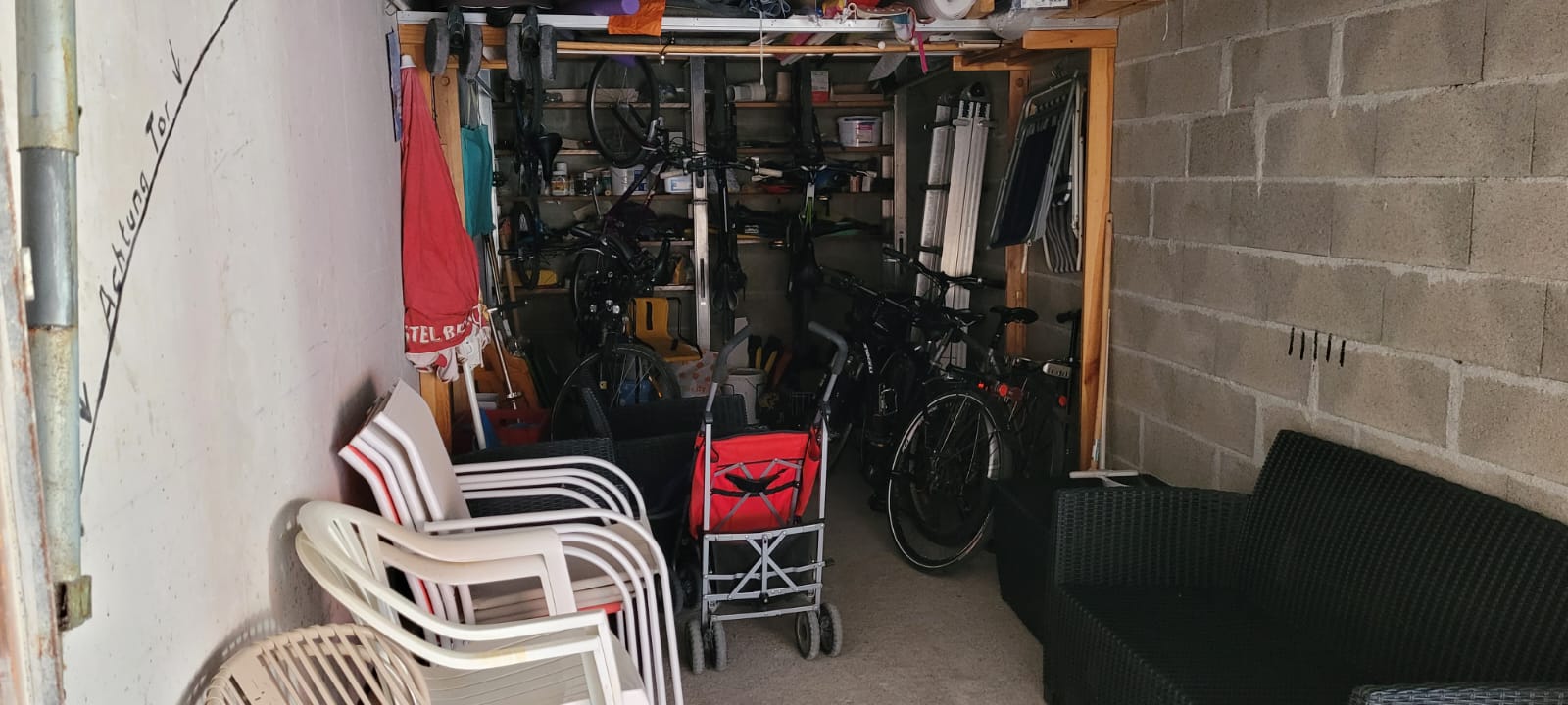 Garage innen